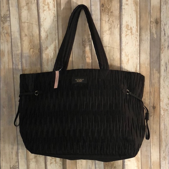 NEW Victoria’s Secret Large satiny tote - Picture 3 of 8